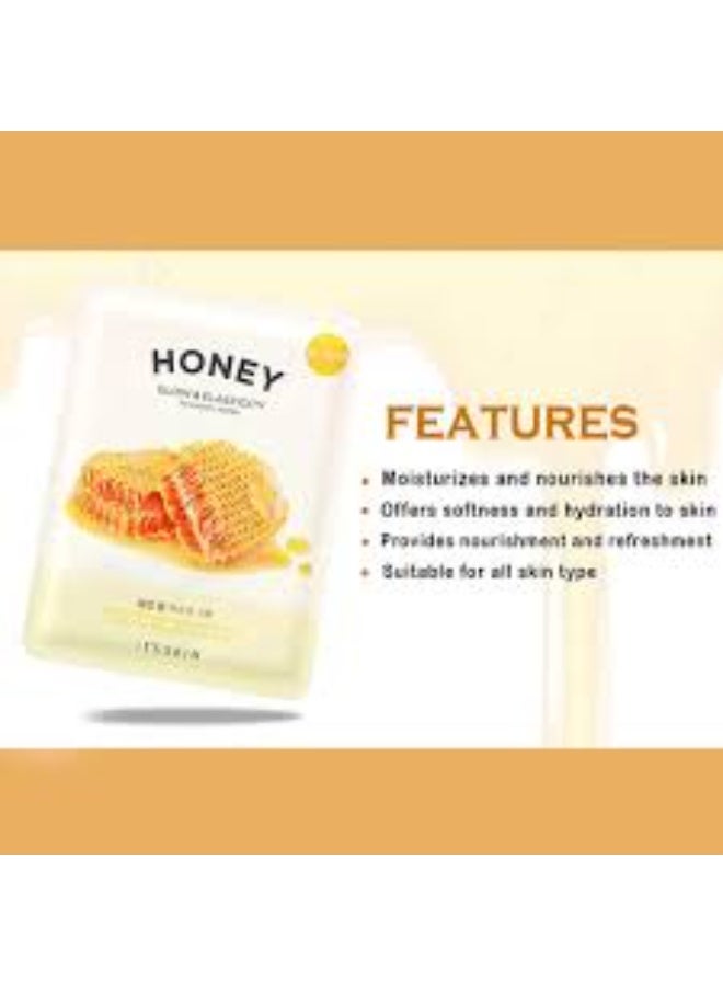 Its Skin It'S Skin The Fresh Firm & Glow Mask Sheet Honey 20g - Image 3